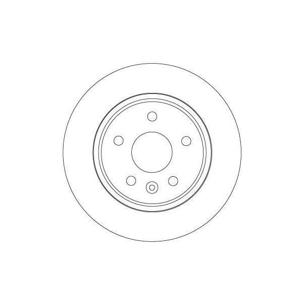 Trw DF6846 - Disco Freno Oe 13597355 Per Astra K-image