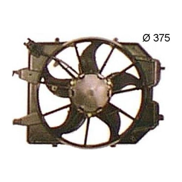 Mahle Cff 374 000S - Ventola Radiatore Oe 1061263 Per Focus (Dnw), Focus (Dfw), Focus (Daw, Dbw)-image