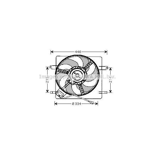 Prasco FD7515 - Ventola Radiatore Oe 1035249 Per Ka (Rb)-image