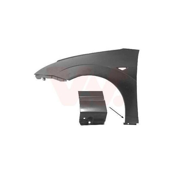 Van Wezel 1858658 - Parafango Oe 1350731, Anteriore Destro Per Focus (Daw, Dbw), Focus (Dfw), Focus (Dnw)-image