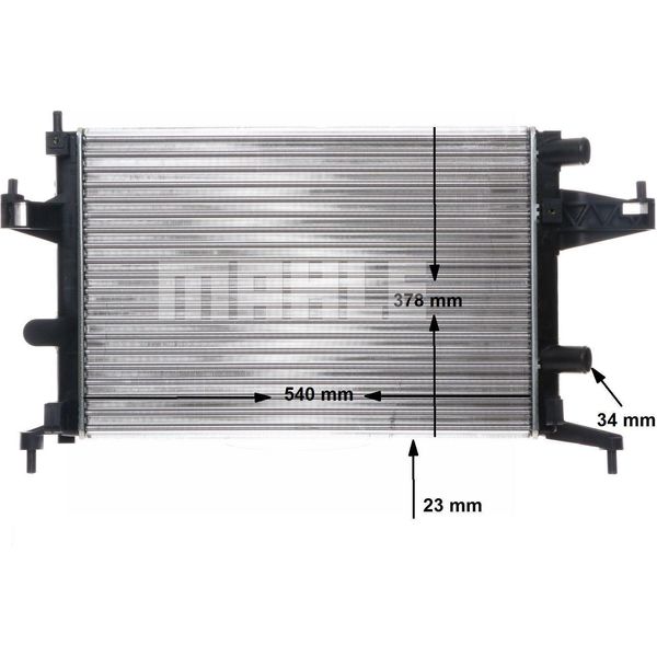 Mahle Cr 388 000S - Oe 13 00 236 KüHler, Protezione Motore Per Tigra Twintop (X04), Corsa C (X01), Combo Tour, Combo-image