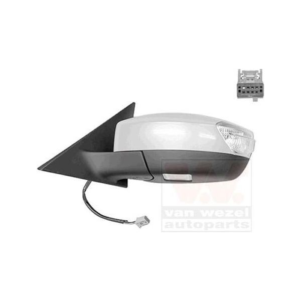 Van Wezel 1887817 - Oe 1405054 Specchio Esterno Sinistro Per S-Max (WA6)-image