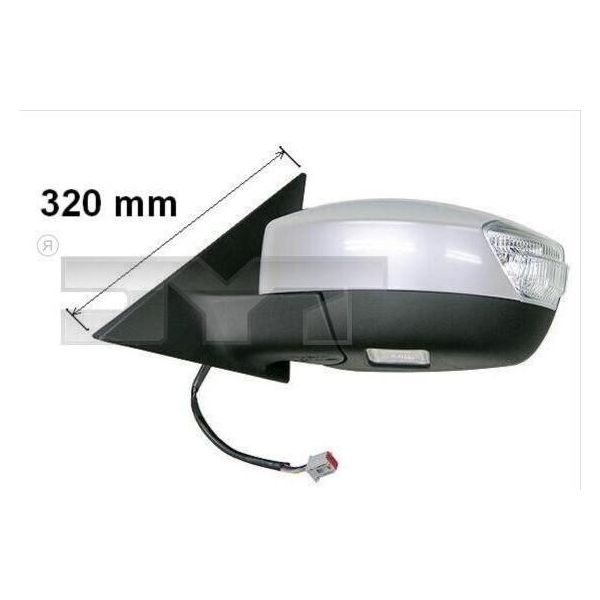 Tyc 310-0124 - Oe 1405054 Specchio Esterno Sinistro Per S-Max (WA6)-image