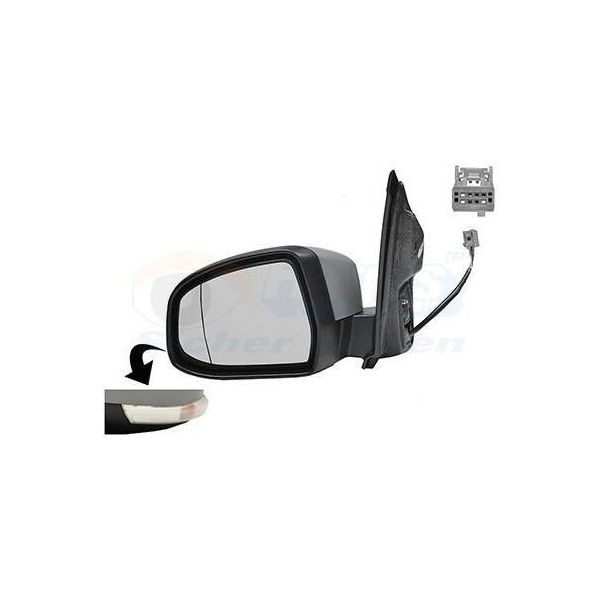 Van Wezel 1866805 - Oe 1538219 Specchio Esterno, Sinistro Per Focus Ii-image
