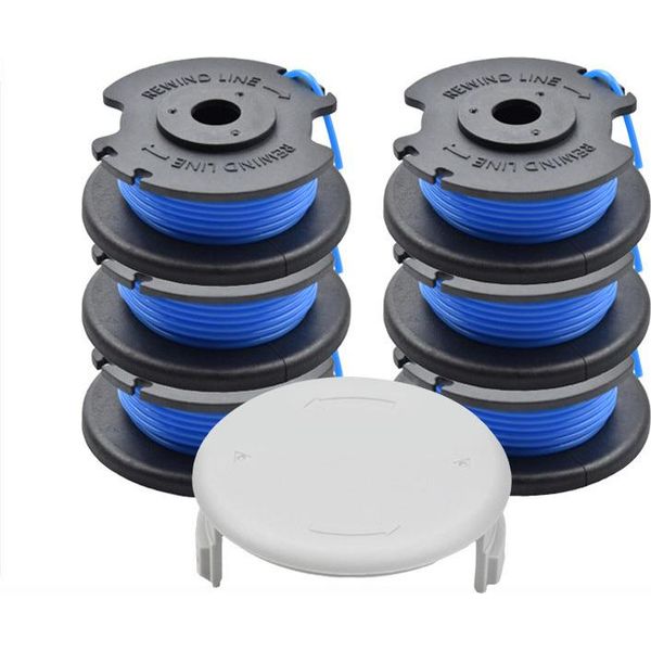 Inf Bobina E Tappo Di Ricambio 6+1 Per Decespugliatore Ryobi-image