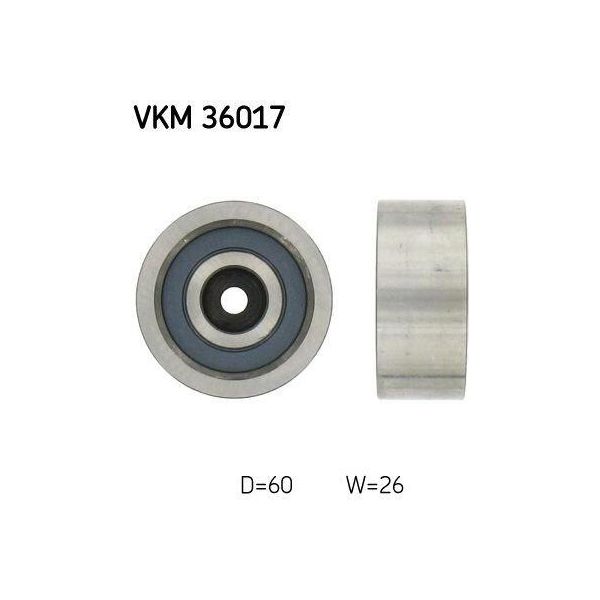 Skf Vkm 36017 - Oe 45 00 955 Carrello, Cuscinetti Per Movano (X70)-image