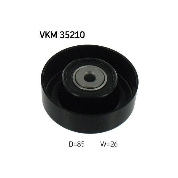 Skf Vkm 35210 - Puleggia Folle Oe 56 36 411, Cinghia A V Per Signum (Z03), Vectra C (Z02), Espace Iv (Jk)-image