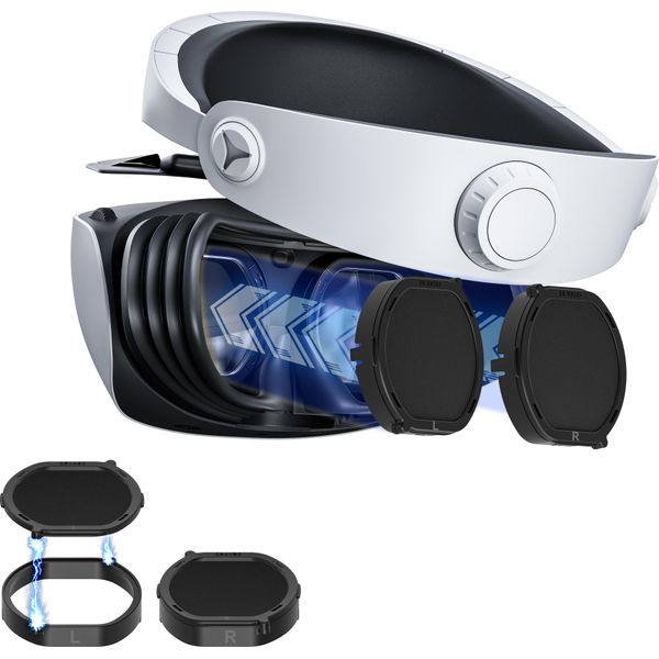 Inf Copriobiettivo Devaso Con Supporto Magnetico Per Ps VR2-image