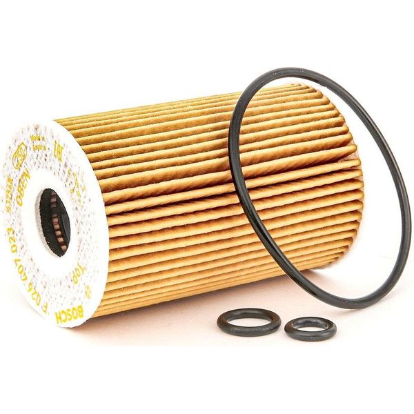 Bosch F 026 407 023 Filtro Olio Oe 03L115562 Compatibile Con Transporter V, Touran, Tiguan, Sharan, Scirocco, Polo 6R, Passat Cc, Passat 3B, Passat 3C, Passat Alltrack, Multivan Vi, Multivan V, Jetta, Golf Vi, Golf Plus, Eos, Crafter, Cc, Caddy, Beetle, Amarok, Yeti, Superb, Roomster, Rapid, Octavia, Fabia, Toledo, Leon, Ibiza, Exeo, Altea Xl, Altea, Alhambra, Tt, Q5, Q3, A6 4G, A5 8T, A5 8F, A4 8-image