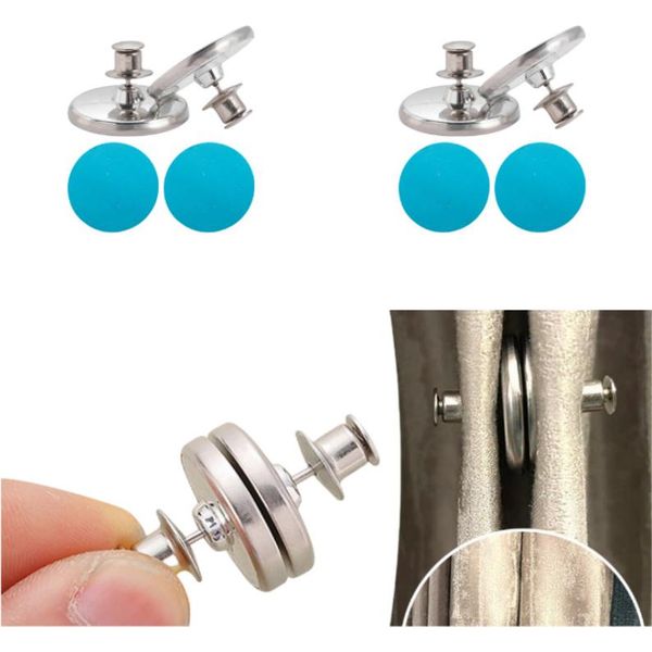 Inf Fermatende Magnetici Per Tende - 2 Paia M-image