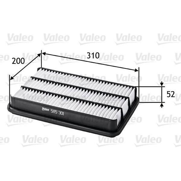 Valeo 585301 - Filtro Aria Oe ADZ92212 Per Frontera B (U99)-image