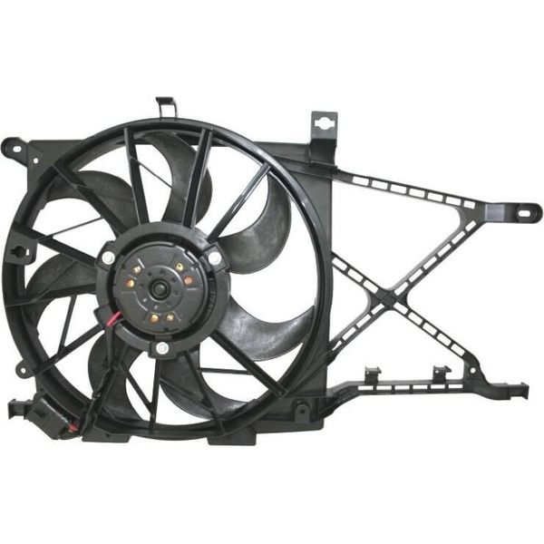 Nrf 47624 - Ventola Radiatore Oe 1314556 Per Astra H, Astra (A04), Zafira B-image