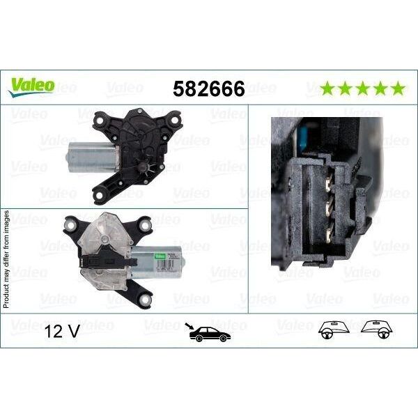 Valeo 582666 - Oe 1273424 Motore Tergicristallo Posteriore Per Insignia B (Z18), Insignia A (G09)-image