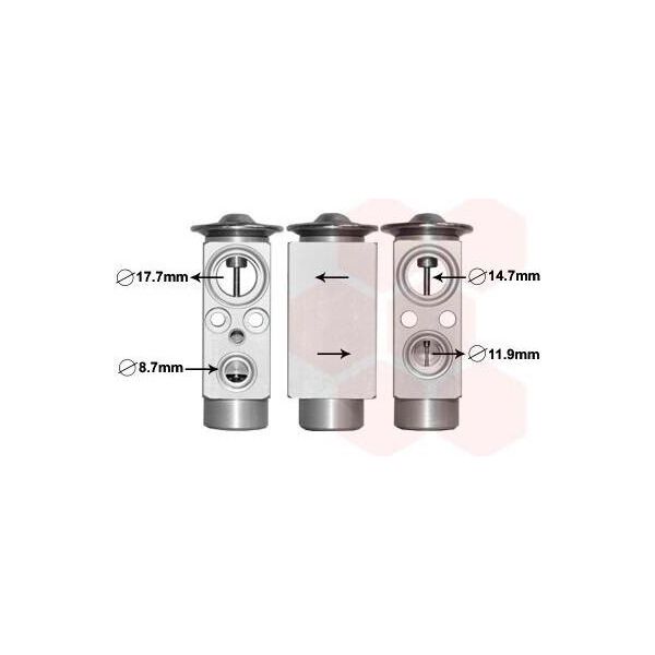 Van Wezel 37001461 - Oe 13175539 Valvola Di Espansione, Aria Condizionata Per Astra H, Astra (A04)-image