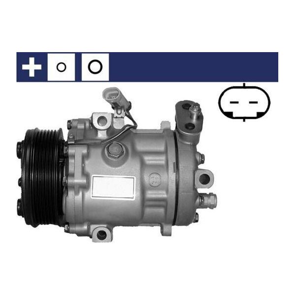 Mahle Acp 1107 000S - Compressore Aria Condizionata Oe 90559843 Per Astra G, Zafira A-image