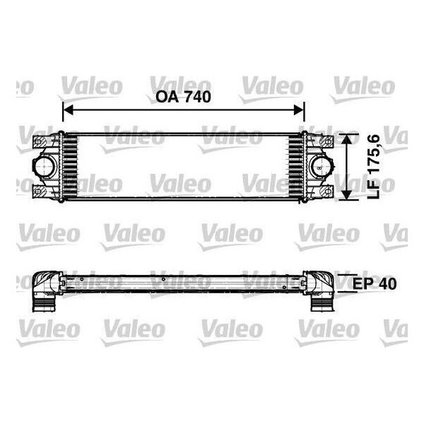 Valeo 817637 - Intercooler Oe 4415074 Per Movano (X70)-image