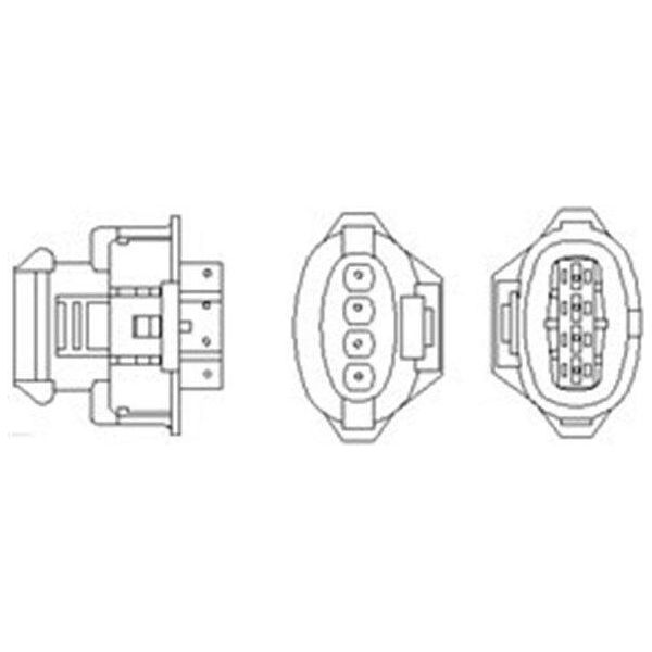 Magneti Marelli 466016355115 - Sonda Lambda Oe 12567680 Per Astra G, Speedster (E01), Zafira A-image