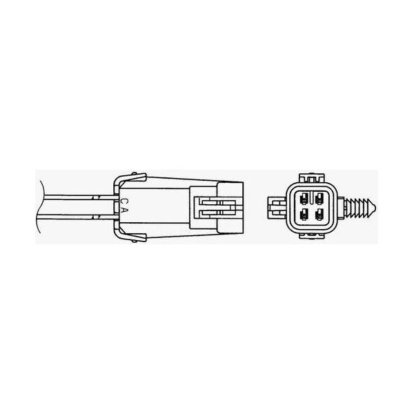 Ngk 1869 - Oe 12 569 391 Lambdasonde Per Astra G, Speedster (E01), Vectra B (J96), Zafira A-image