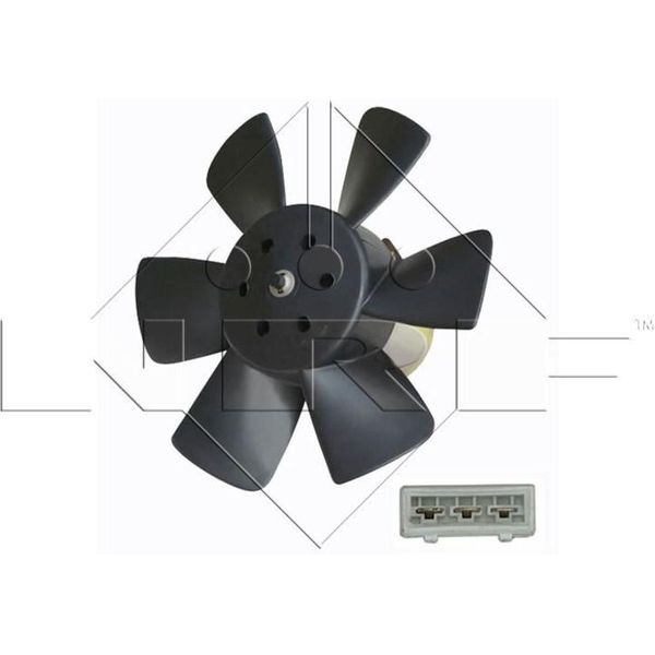 Nrf 47429 - Ventola Radiatore Oe 165959455AB Per Cordoba (6K), Ibiza (6K), Inca (6K), Toledo I (1L2), Caddy Ii (9K), Polo (6V)-image