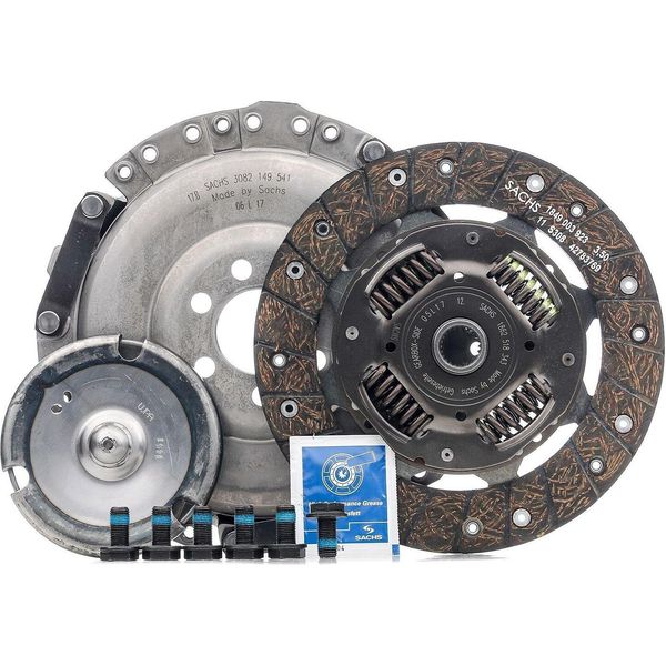 Sachs 3000 288 002 - Oe 051 198 141 X Kit Frizione Per Cordoba (6K), Ibiza (6K), Toledo I (1L2), Golf Iv (1J), Golf Cabriolet (1E), Golf Iii (1H), Polo (6V), Vento (1H)-image