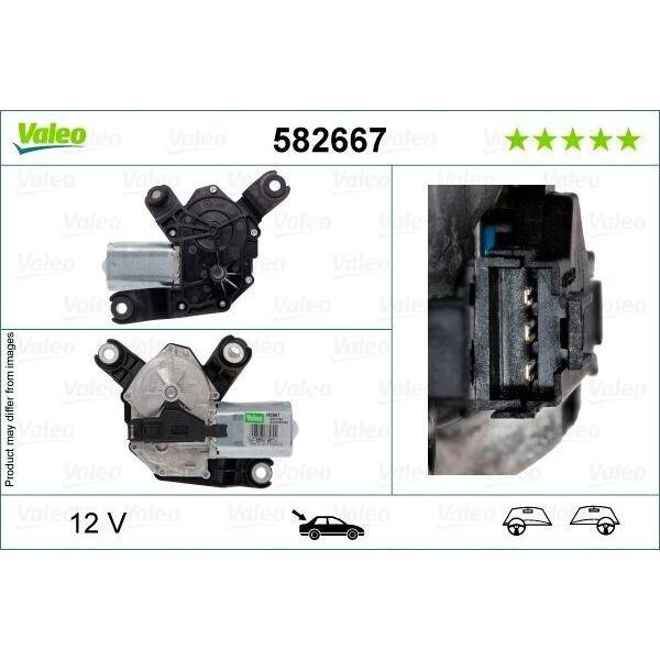 Valeo 582667 - Oe 1273408 Motore Tergicristallo Posteriore Per Insignia B (Z18), Insignia A (G09), Astra K-image