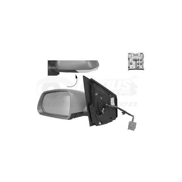 Van Wezel 5828817 - Oe 1Z0857537A Specchio Esterno Sinistro Per Polo (9N)-image
