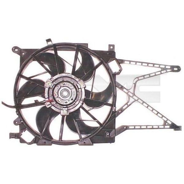 Tyc 825-1017 - Ventola Radiatore Oe 1314404 Per Astra G, Zafira A-image