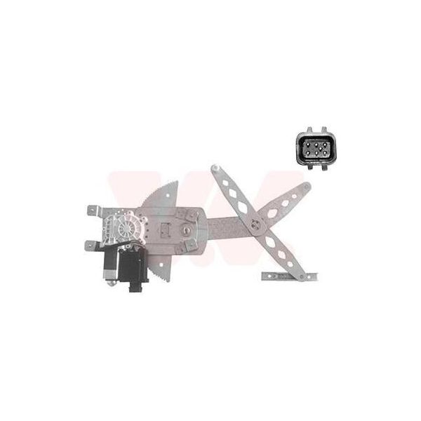 Van Wezel 3745261 - Oe 5140073 Regolatore Di Finestrini, Anteriore Sinistro Per Astra H, Astra (A04)-image