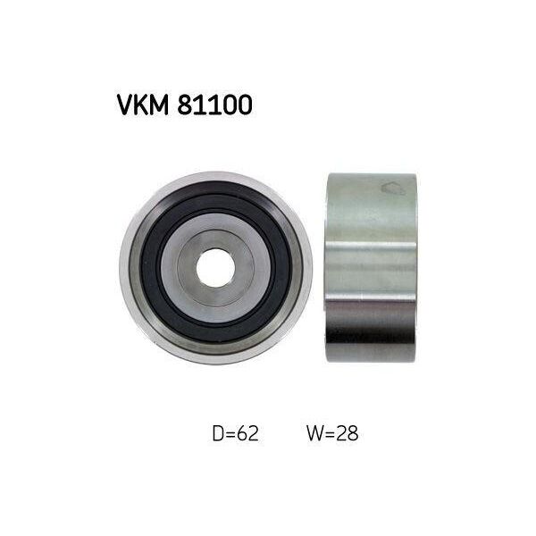 Skf Vkm 81100 - Oe 13503 64010 Puleggia Folle, Cinghia Di Distribuzione Per Avensis (T22), Carina E (T19), Corolla (E10), Corolla (E11), Picnic (XM1)-image
