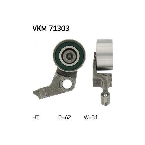 Skf Vkm 71303 Tendicinghia, Cinghia Dentata Oe 1350527010 Compatibile Con Avensis, Corolla, Previa, Rav 4-image