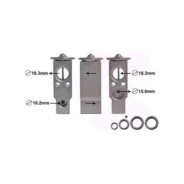Van Wezel 53001703 - Oe 8851552010 Ventilazione Di Espansione, Klimaanlage Per Yaris (P1)-image