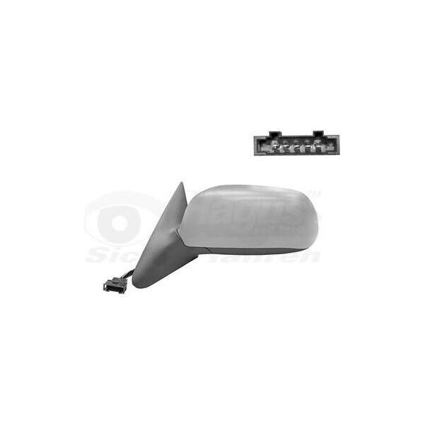 Van Wezel 7620827 - Oe 1U1857501BA Specchio Esterno, Sinistro Per Octavia I (1U)-image