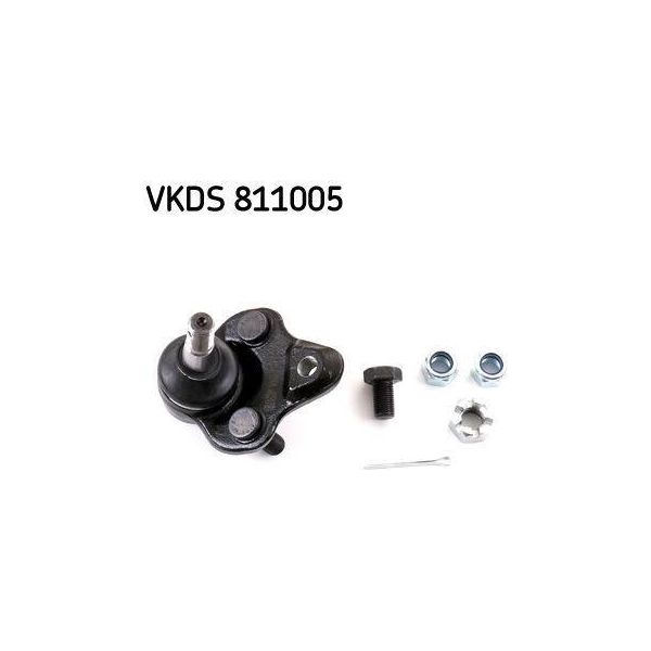 Skf Vkds 811005 - Oe 43330 09070 Giunto Sferico Per Corolla (E11), Corolla (E10), Celica (T23), Corolla (E12), Corolla Verso (E12), Prius Phv (W52), Rav 4 Ii (A2)-image