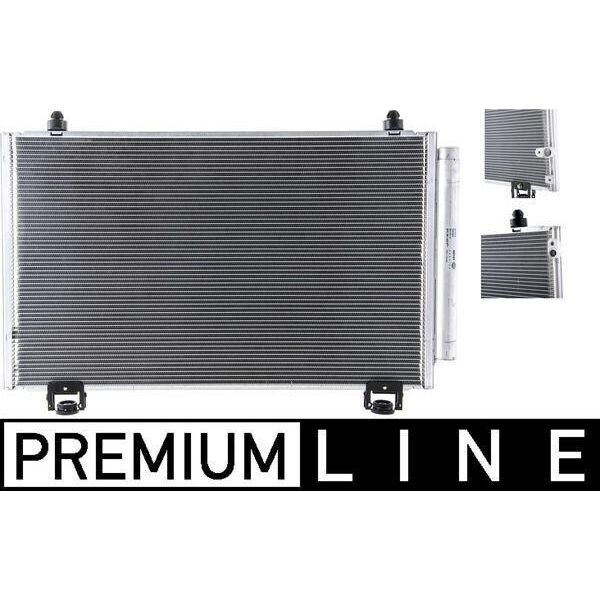 Mahle Ac 814 000P - Oe 8845005100 Condensatore Aria Condizionata Con Essiccatore Per Avensis (T25)-image