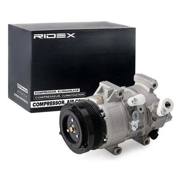 Ridex 447K0047 - Compressore Aria Condizionata Oe 10852 0230000 Per Avensis (T25), Corolla Verso (E12)-image