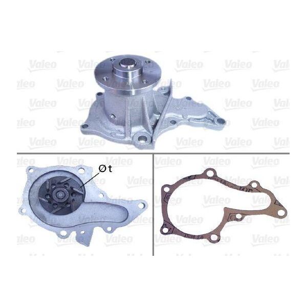 Valeo 506652 - Pompa Acqua Oe PA8502 Per Corolla (E11), Corolla (E10), Carina E (T19), Avensis (T22)-image
