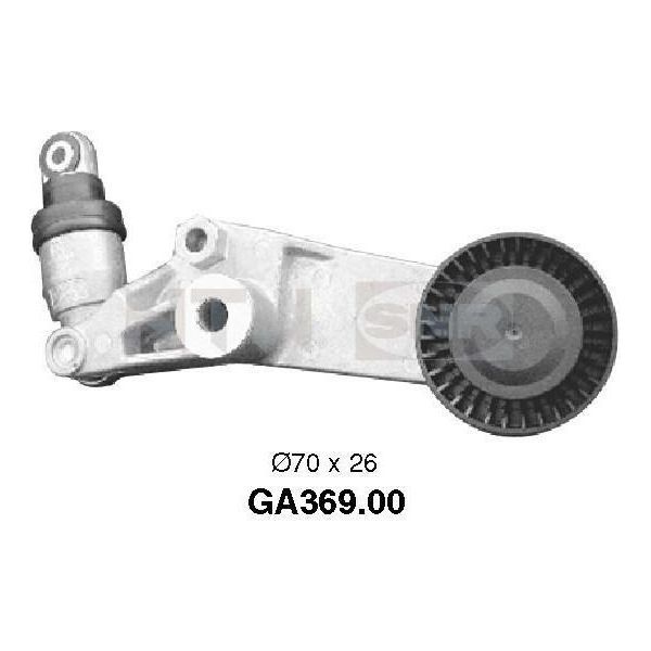 Snr GA369.00 Rullo Tenditore, Cinghia Trapezoidale Dentata Oe 166200W092 Compatibile Con Rav 4, Mr 2, Corolla, Celica, Avensis, Auris-image