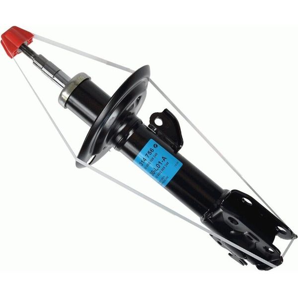 Sachs 314 756 - Ammortizzatore Oe 48510 52C30, Destro Per Yaris (P9)-image