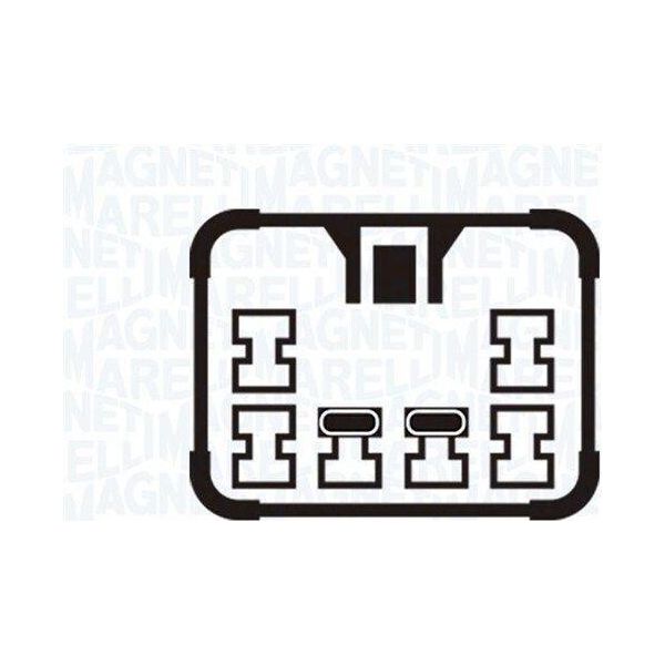 Magneti Marelli 350103170126 - Oe 6980140050,69801 Regolatore Di Finestrini, Anteriore Destro Per Rav 4 Ii (A2)-image