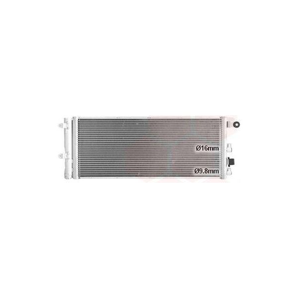 Van Wezel 53015725 - Oe 884A052040 Condensatore Aria Condizionata Con Essiccatore Per Yaris (P21)-image