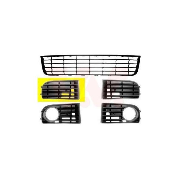 Van Wezel 5894592 - Griglia Di Ventilazione Oe 1K0853666, Destra Per Golf V (1K)-image