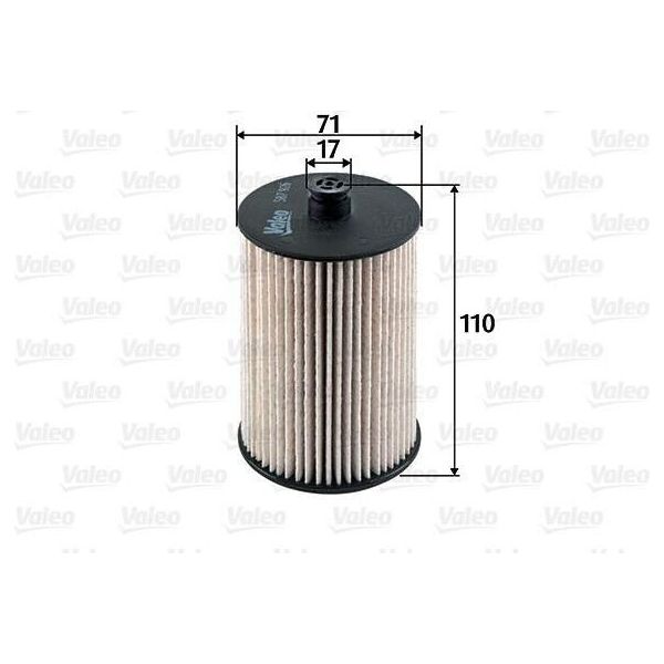 Valeo 587926 - Oe 8621882 Filtro Carburante Per S60 I (384), S80 I (184), S80 Ii (124), V70 Ii (285), V70 Iii (135), XC60 (156), XC70 (295), XC70 Ii (136), XC90 I (275)-image