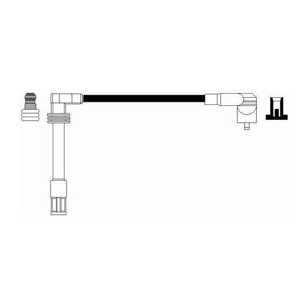 Ngk 44074 - Oe 078 905 531 B ZüNdkabel Per A4 (8D), A4 (8H), A6 (4B), Passat (3B)-image