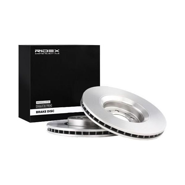 Ridex 82B0588 - Oe 9475266 Disco Freno, Asse Anteriore Per S60 I (384), S80 I (184), V70 Ii (285), XC70 (295)-image