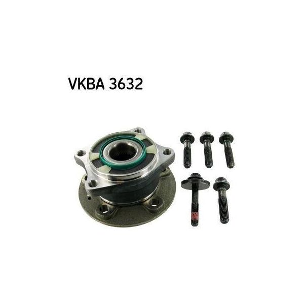 Skf Vkba 3632 - Set Di Cuscinetti Ruota Oe 31201010 Per S60 I (384), S80 I (184), V70 Ii (285), XC70 (295)-image