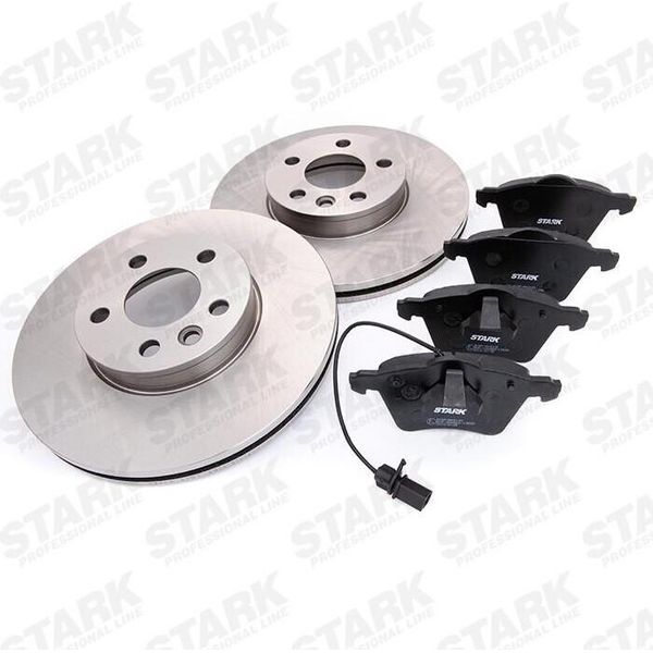 Stark SKBK-1090082 - Dischi E Pastiglie Freno Oe 1133445 Per Galaxy (Wgr), Alhambra (7V), T4, Sharan (7M)-image