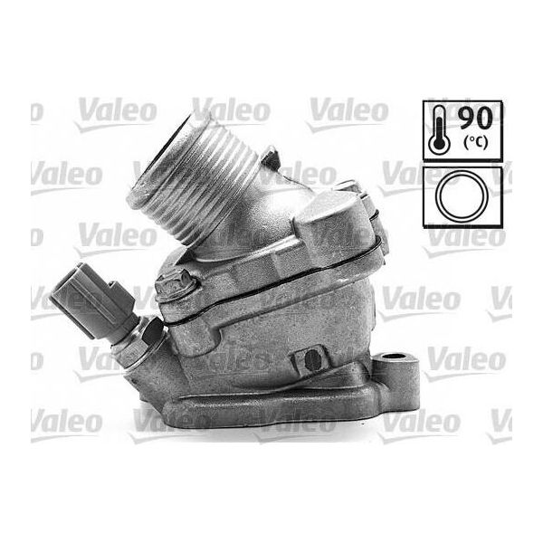 Valeo 820974 - Termostato Liquido Di Raffreddamento Oe 274217 Per XC90 I (275), XC70 Ii (136), XC70 (295), XC60 (156), V70 Iii (135), V70 Ii (285), V50 (545), S80 Ii (124), S80 I (184), S60 I (384), S40 Ii (544), C70 Ii Cabriolet (542), C30 (533)-image