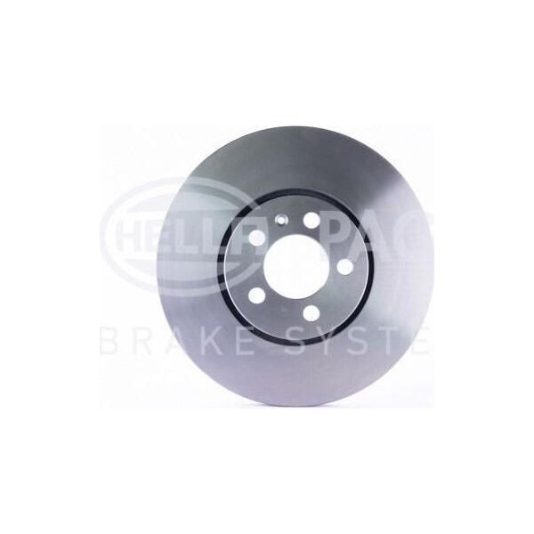 Hella 8DD 355 104-331 - Oe 3A0615301 Disco Freno Per Golf Iii (1H), Passat (35I), Vento (1H)-image
