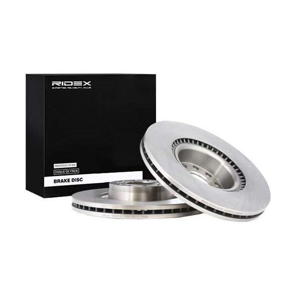 Ridex 82B0347 - Oe 3D0615301G Disco Freno, Asse Anteriore Per A6 (4A), A8 (4D), A8 (4E), Phaeton (3D)-image