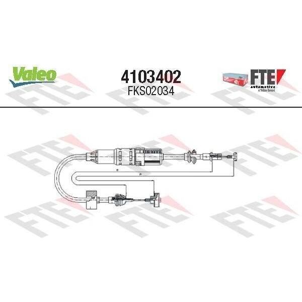Valeo 4103402 - Kit Di Fissaggio Oe 6N1 721 335 B Per Inca (6K), Ibiza (6K), Cordoba (6K), Arosa (6H), Polo (6V), Polo (6N), Lupo (6E1, 6X1), Caddy Ii (9K)-image